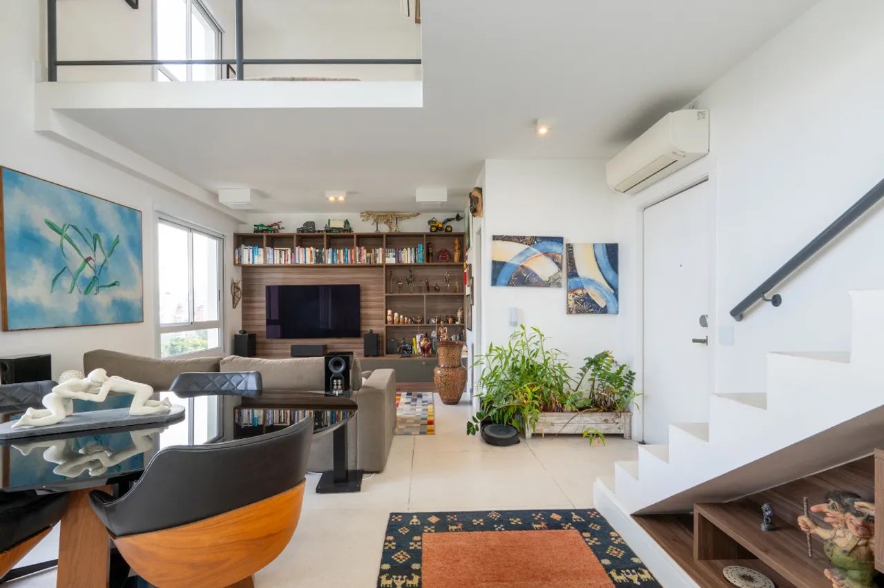 Duplex para venda em Panamby com 1 quarto, sendo 1 suíte, 82m² - Foto 3