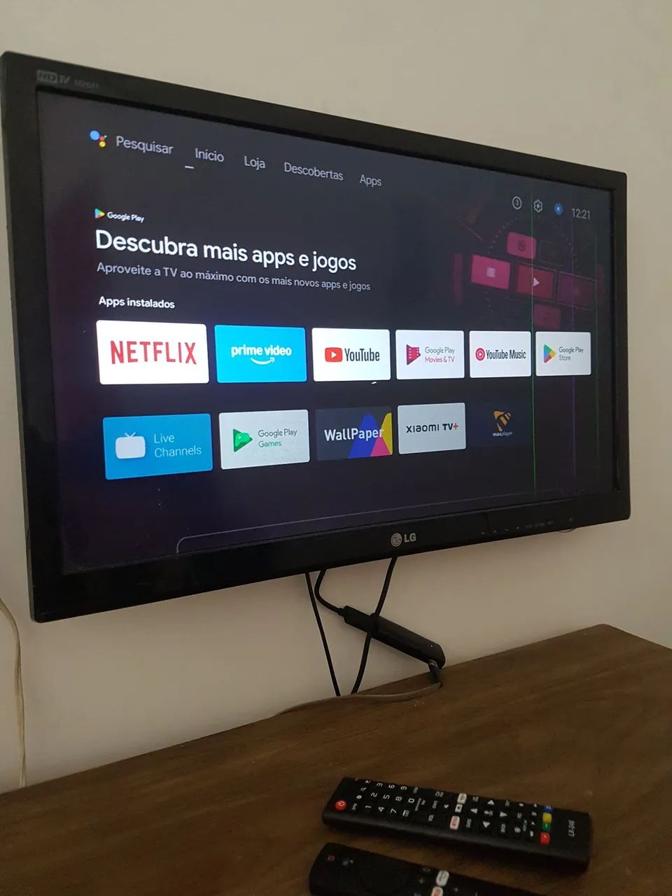 Mi stik da xiaomi  com comando  de voz transforma sua tv em smart   - Foto 2