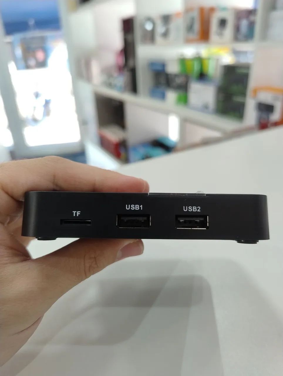 TV Box 4K Ultra HD Android WiFi Controle HDMI RCA - Foto 5