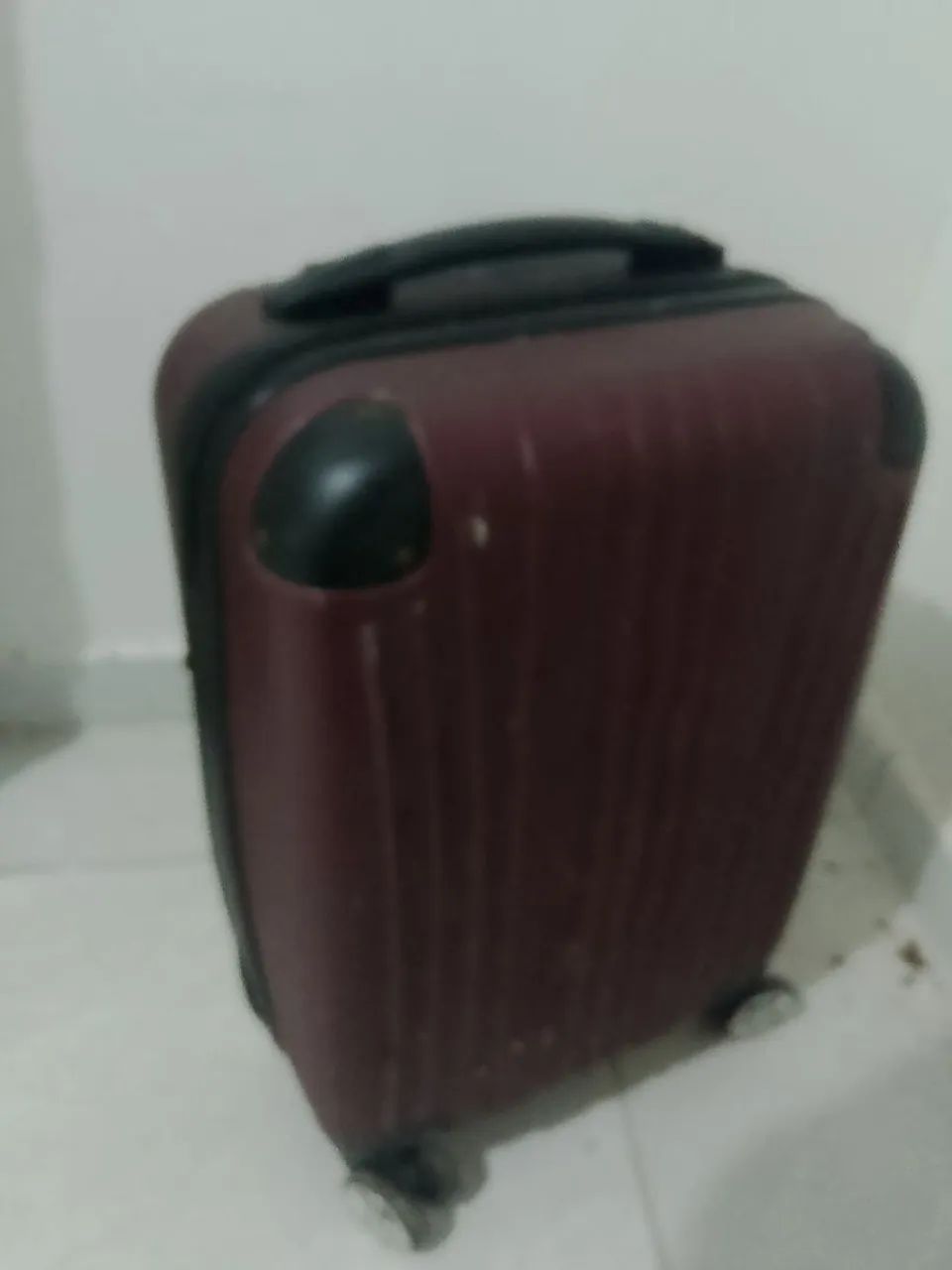 Mala de viagem roxa - Foto 3