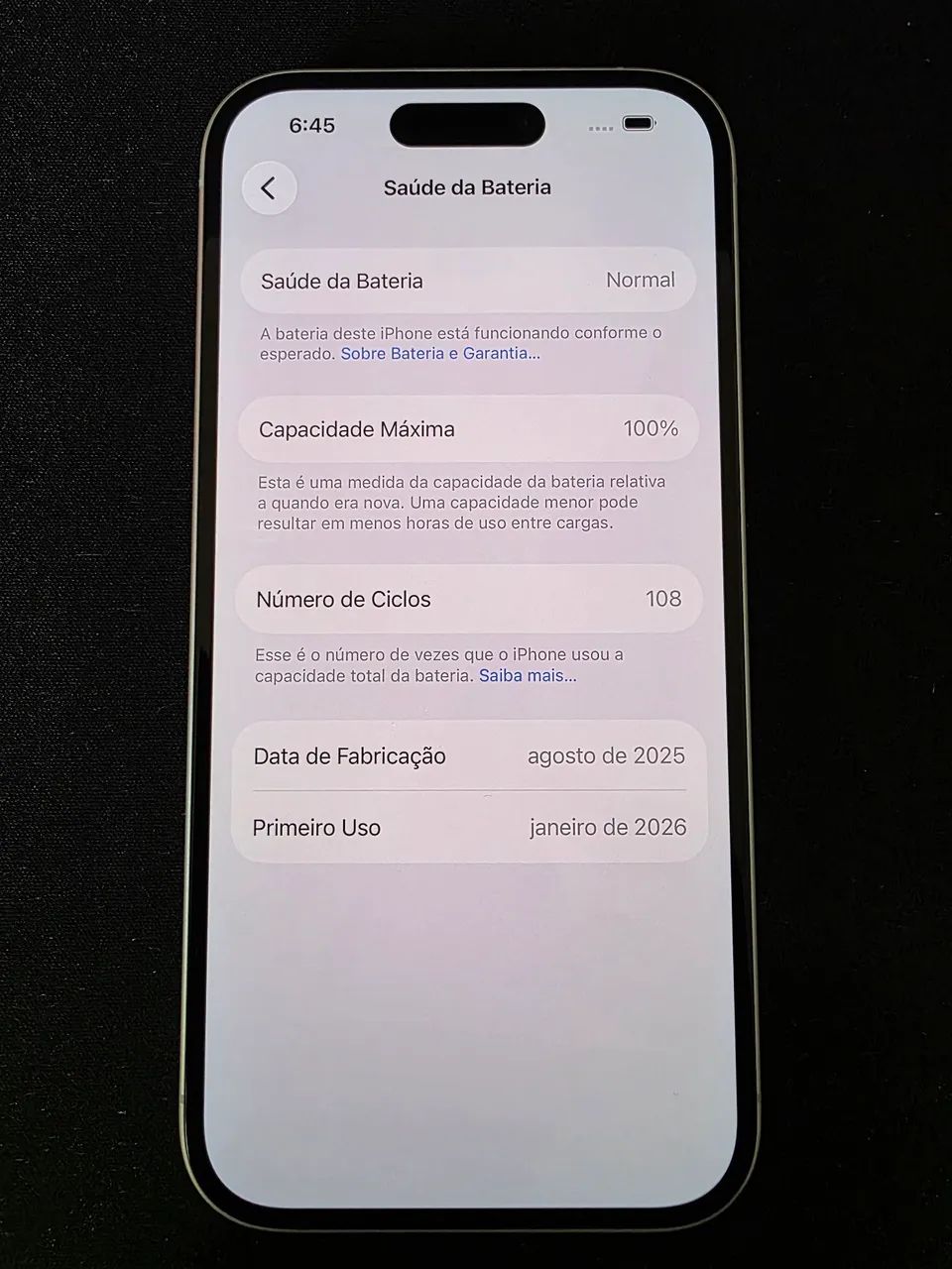 Iphone 16 128gb 100% de bateria - Foto 3