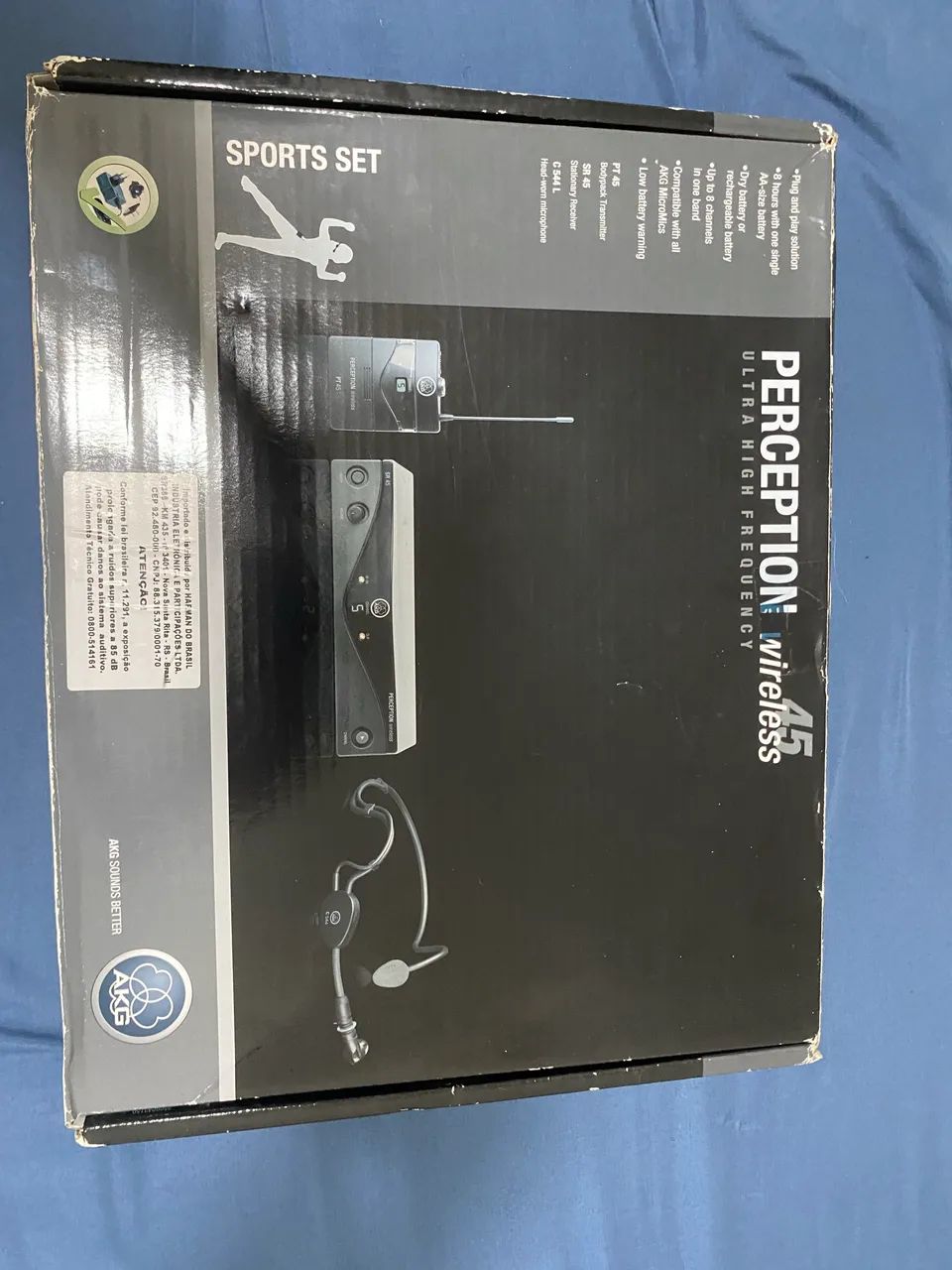 HEADSET ALG SEM FIO WIRELESS 45 MICROFONE - Foto 5