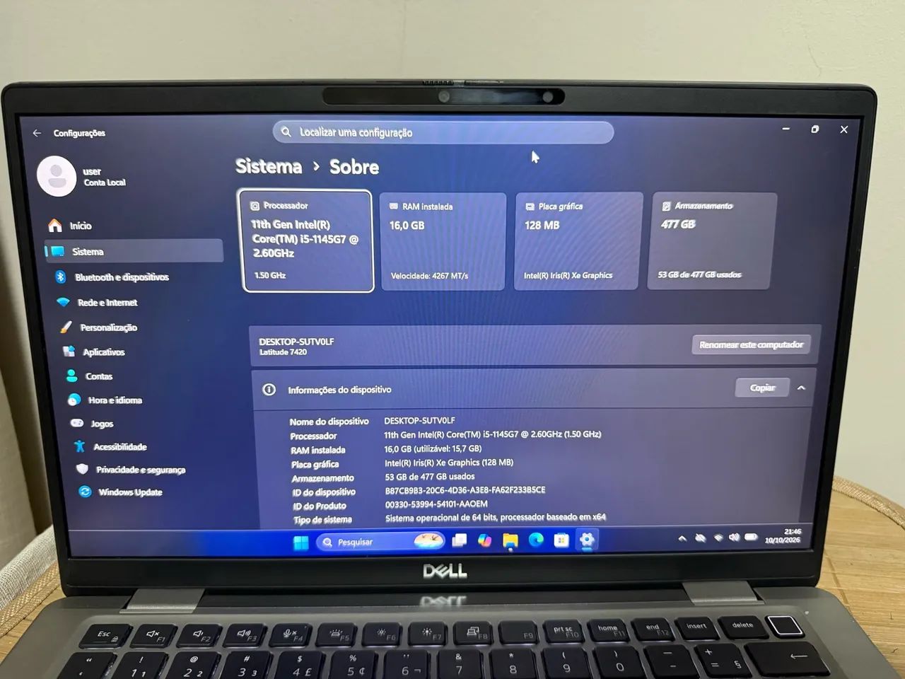 Dell latitude 7420 - Foto 4