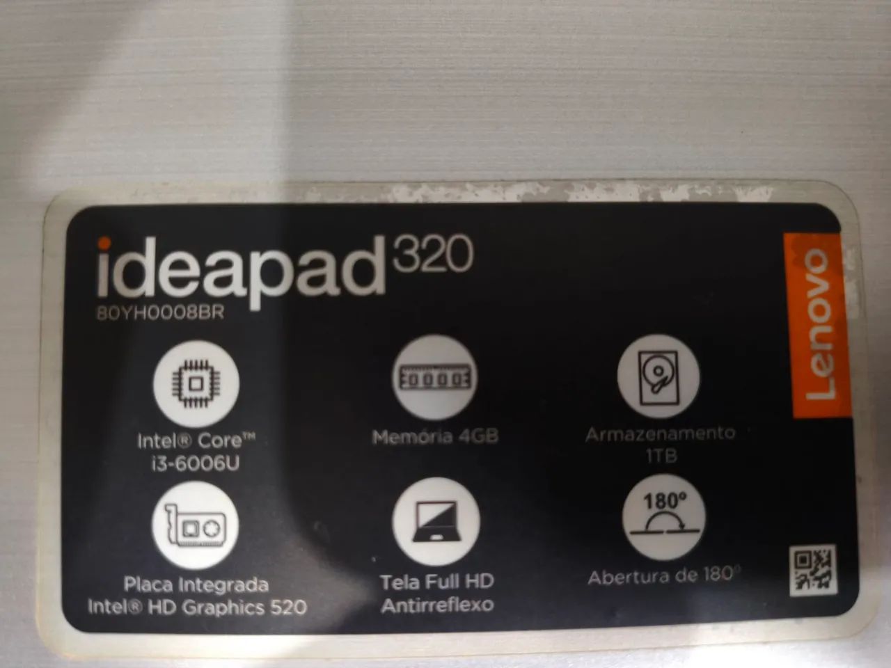 Notebook Lenovo 15,5 polegadas  - Foto 2
