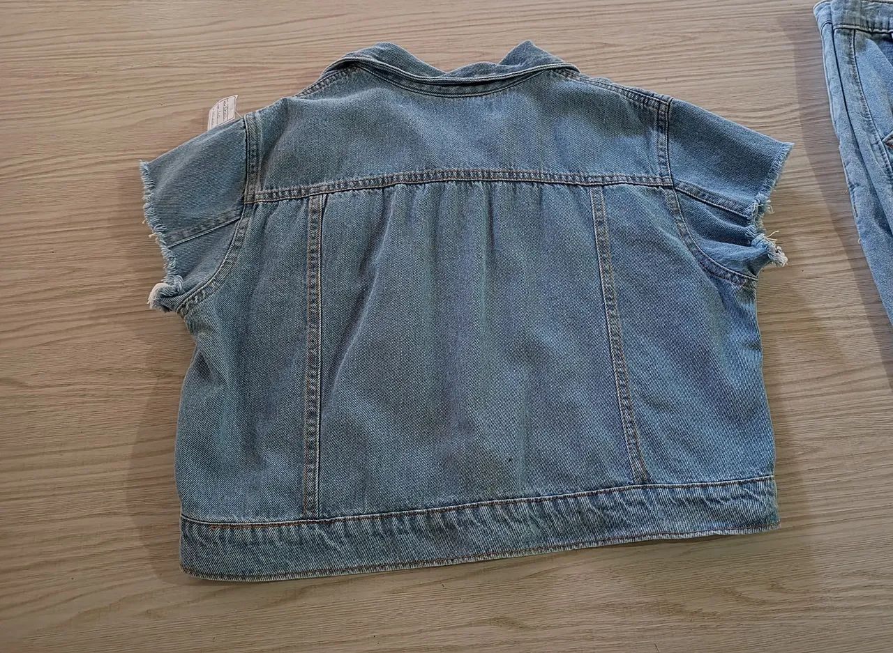 Calça+ croped jeans Tam 42  - Foto 3