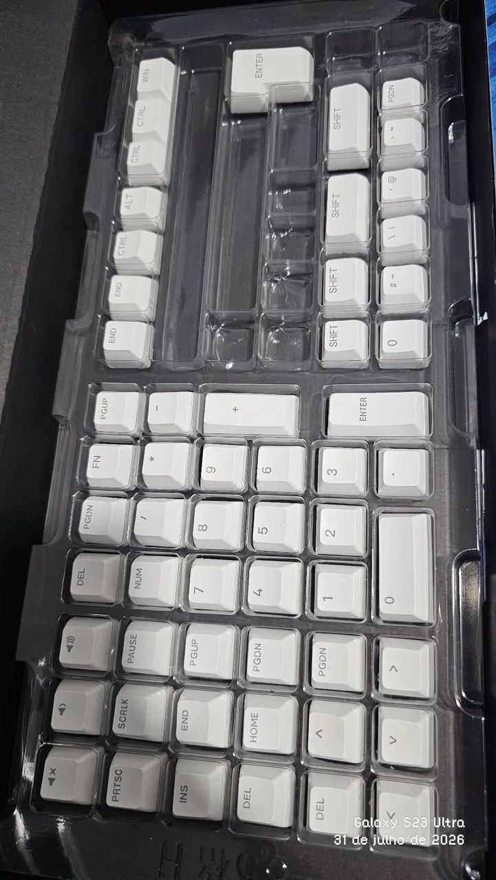 Keycaps Akko ASA Shine Though White - Foto 4