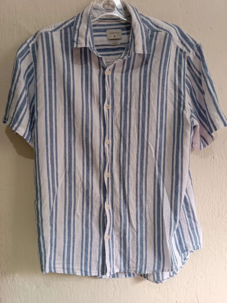 Camisa Masculina Linho Marfinno 