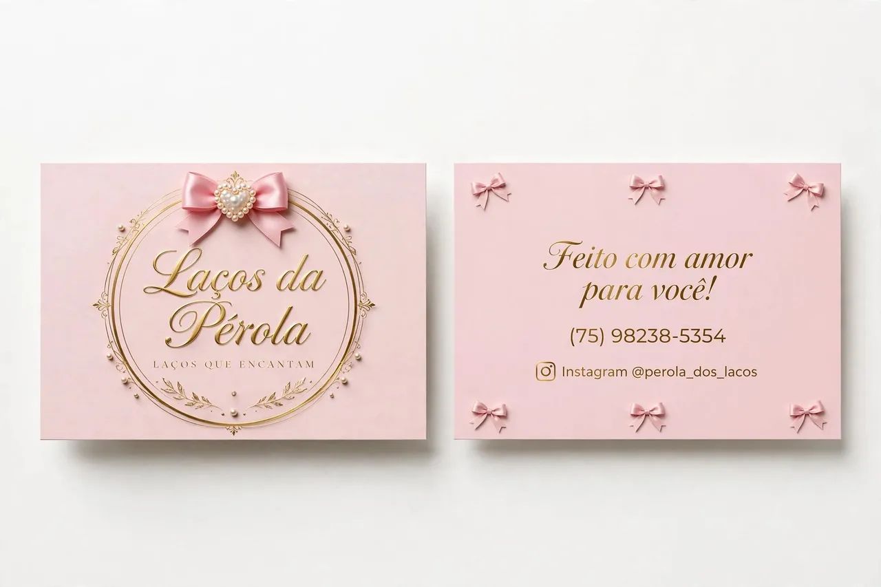 Perola  dos laços  , feito com amor e carinho ?  - Foto 2