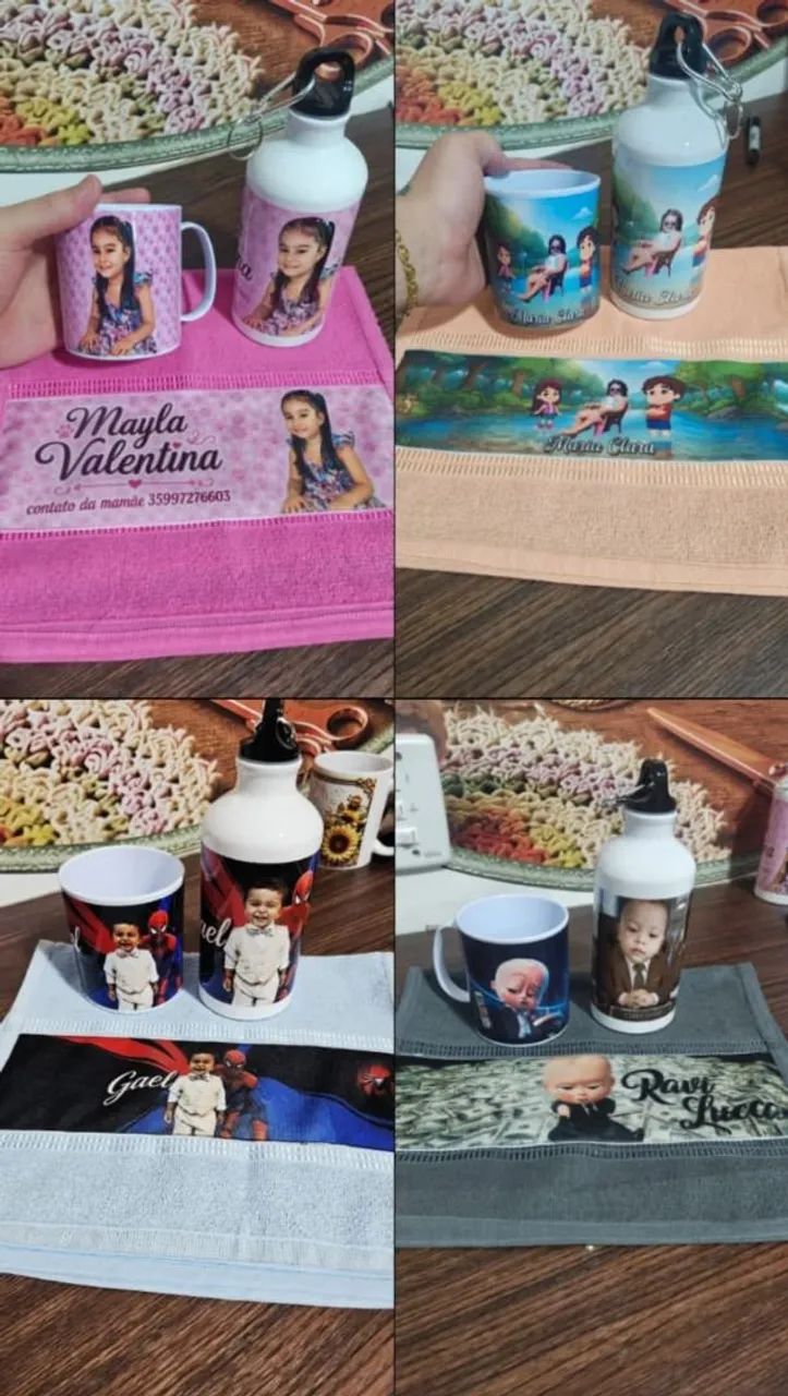 Kit infantil personalizado