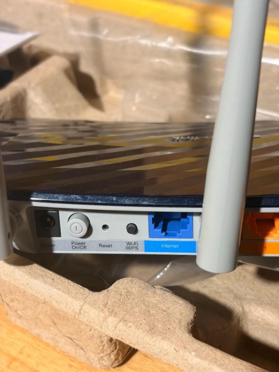 Modem Roteador Tp-link Archer C20 Com Fonte Cor Azul - Foto 3