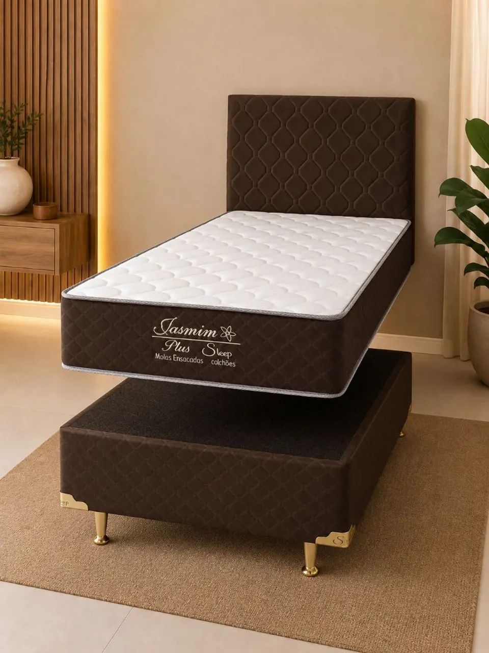 Cama Solteiro Molas ensacadas Produtos de Fábrica - Foto 2
