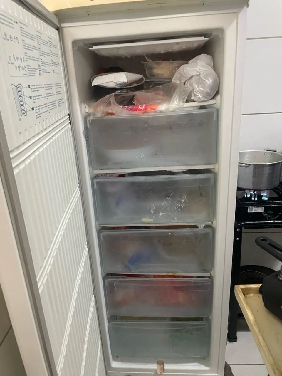 Freezer vertical 