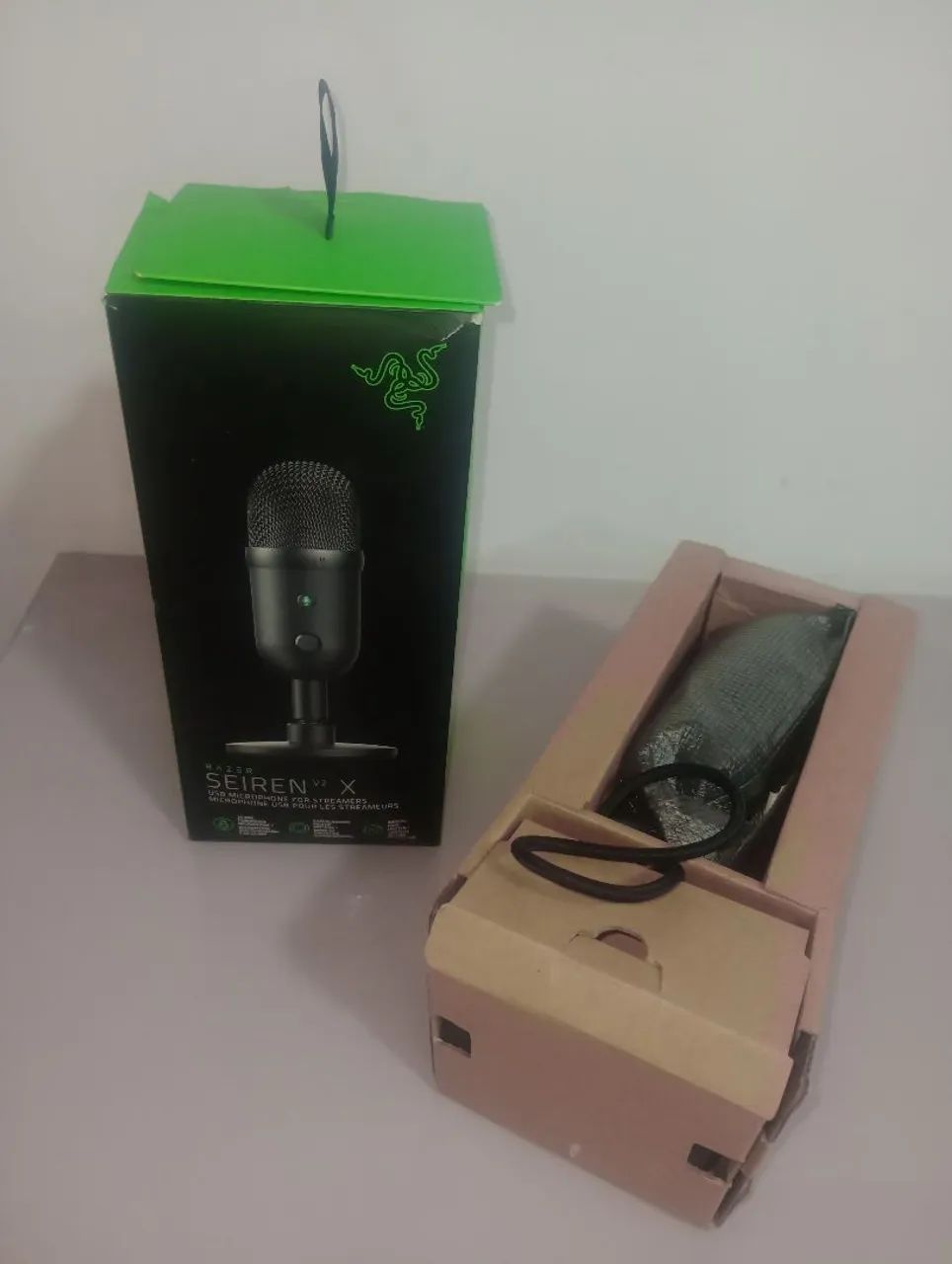 Microfone Razer Seiren V2 X USB - Foto 6