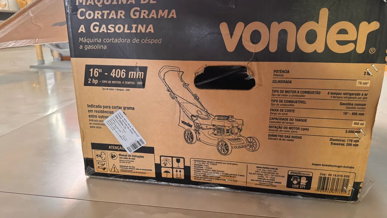 Cortador de grama a gasolina mgv 162 - Foto 2