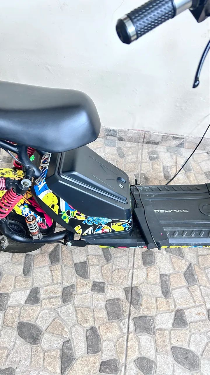 Scooter MINI elétrica 800W  - Foto 5