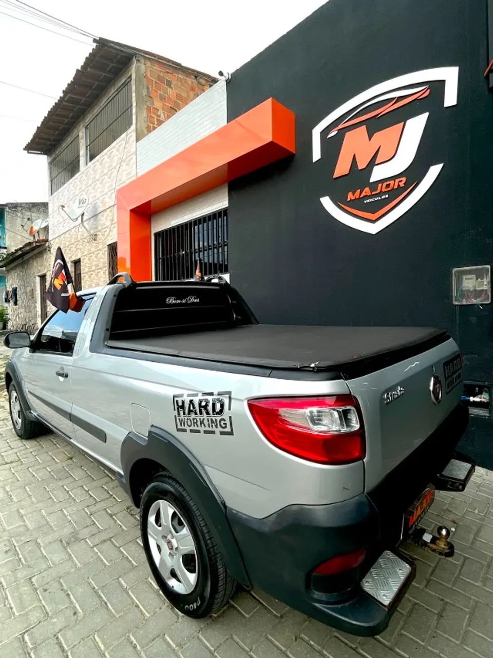 Fiat Strada Working Hard 1.4 Fire Flex 8V CS 2019 - Foto 2