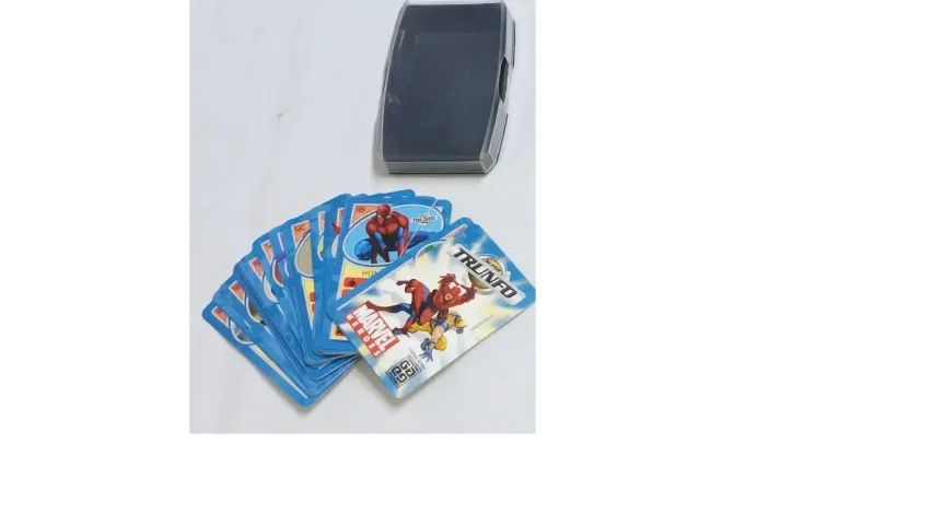 SUPER TRUNFO COMPLETO GROW MARVEL HEROES