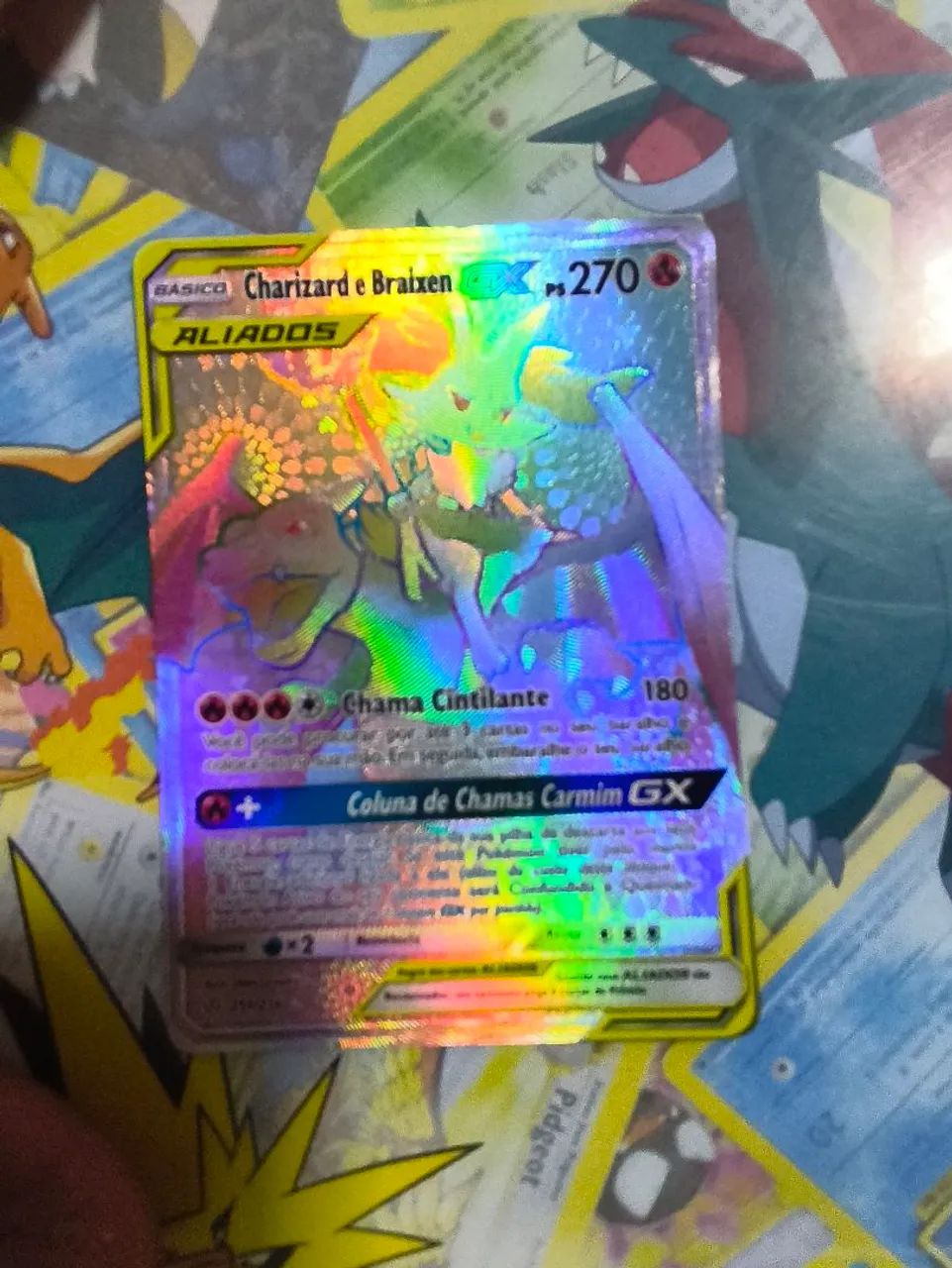 Charizard e Braixen-GX rainbow  - Foto 2