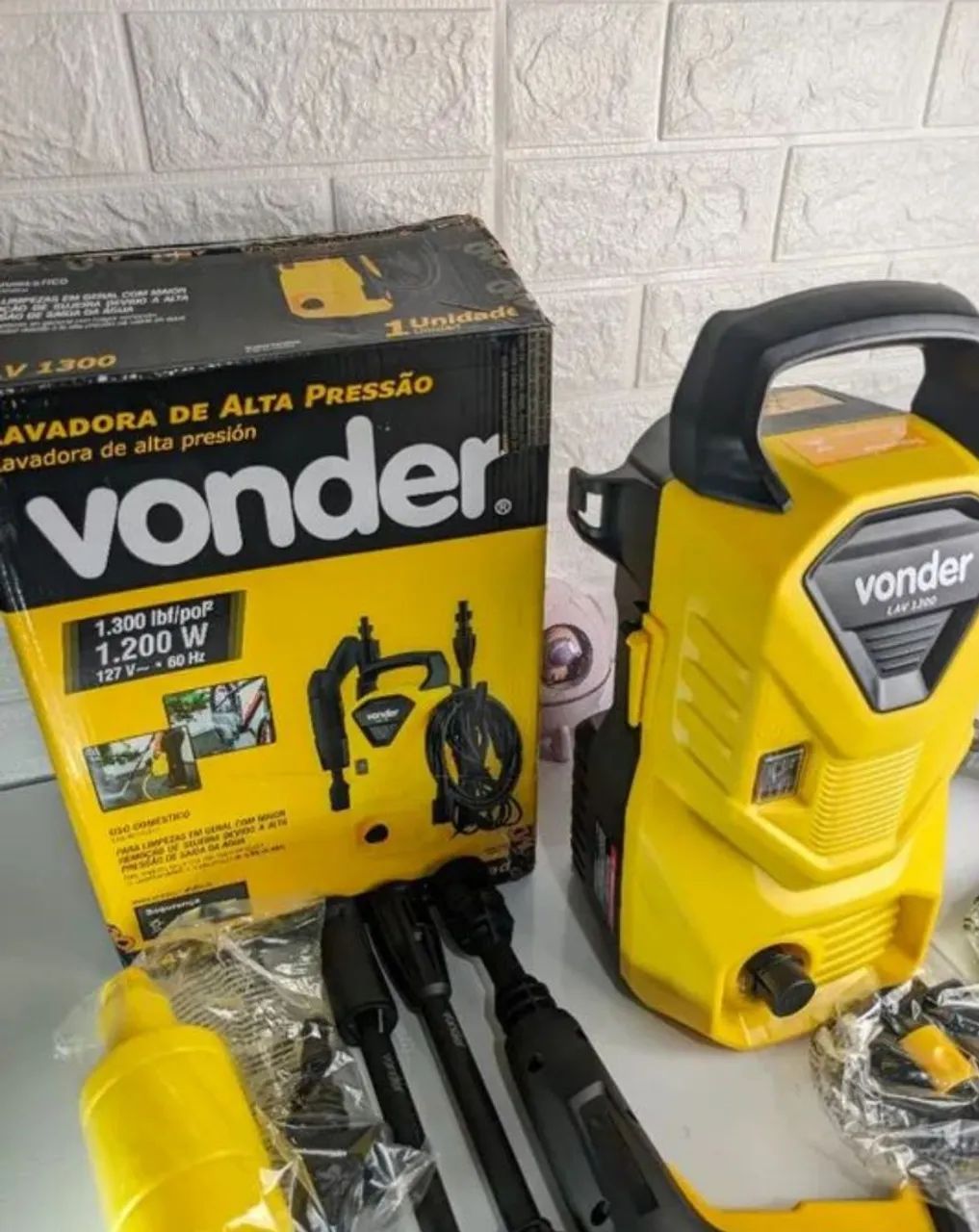Lavadora de Alta Pressão Vonder 110V  LAV 1300 - Potência e Praticidade - Foto 5