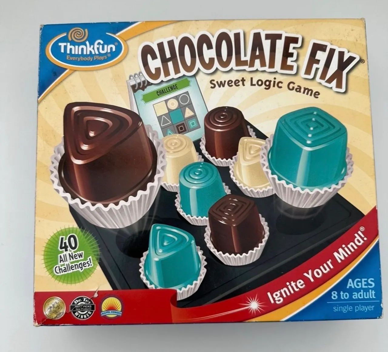 Jogo de lógica Chocolate Fix