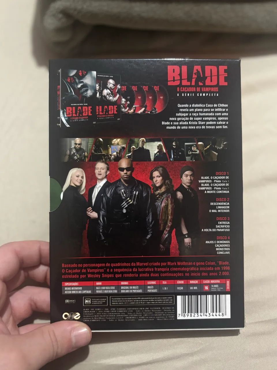 DVD série blade o caça vampiros - Foto 2