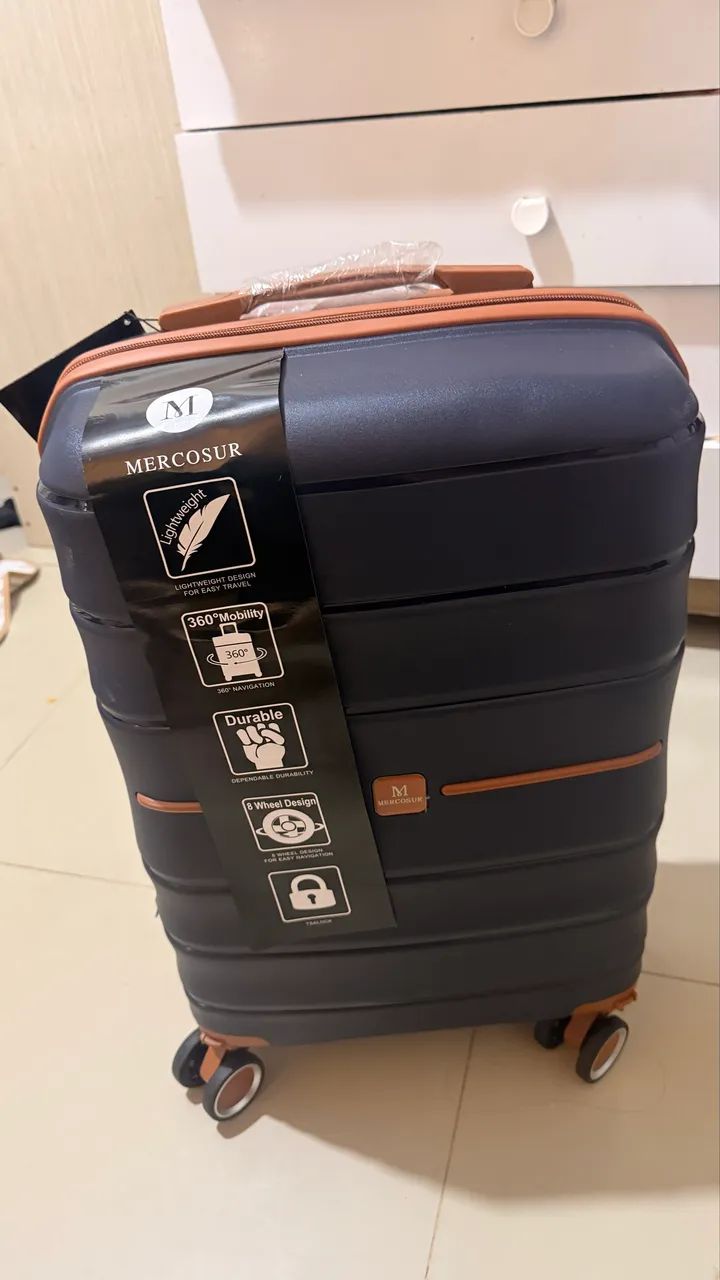 Mala de viajem que não quebra 10kg  - Foto 4
