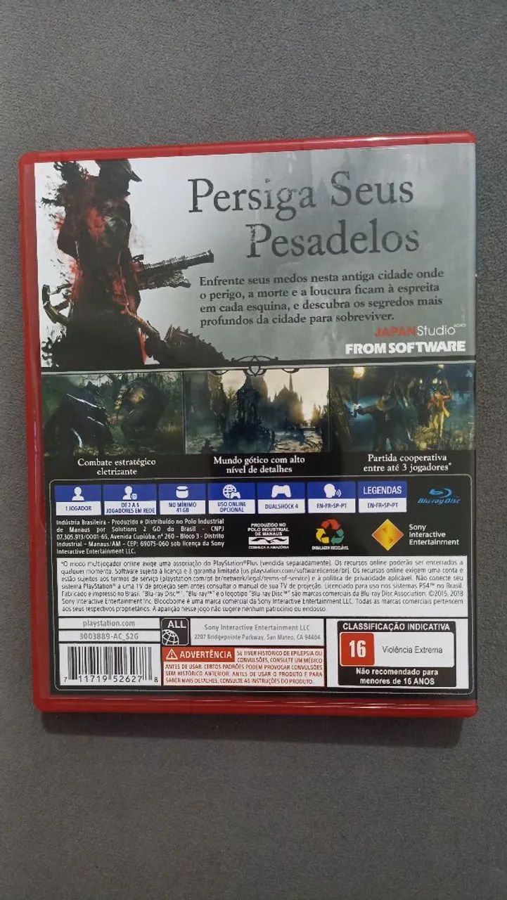 Bloodborne jogo de PS4  - Foto 3