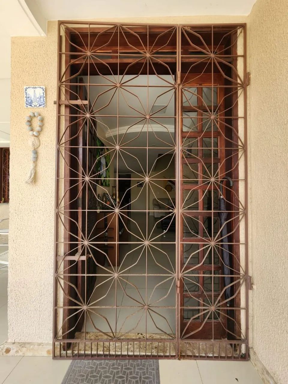 Grades de ferro macico decoradas - Foto 4