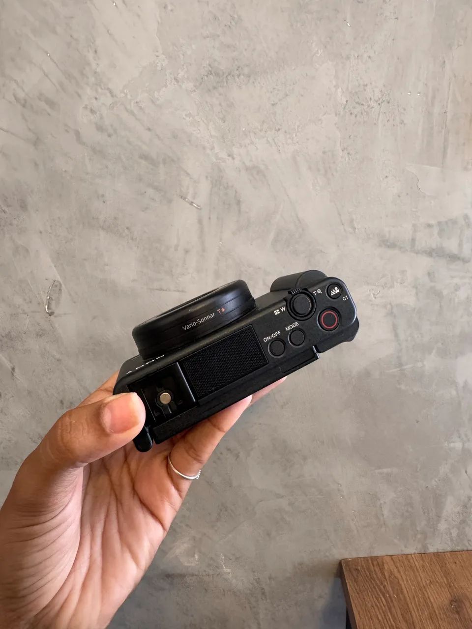 Câmera ZV-1 compacta preta  - Foto 5