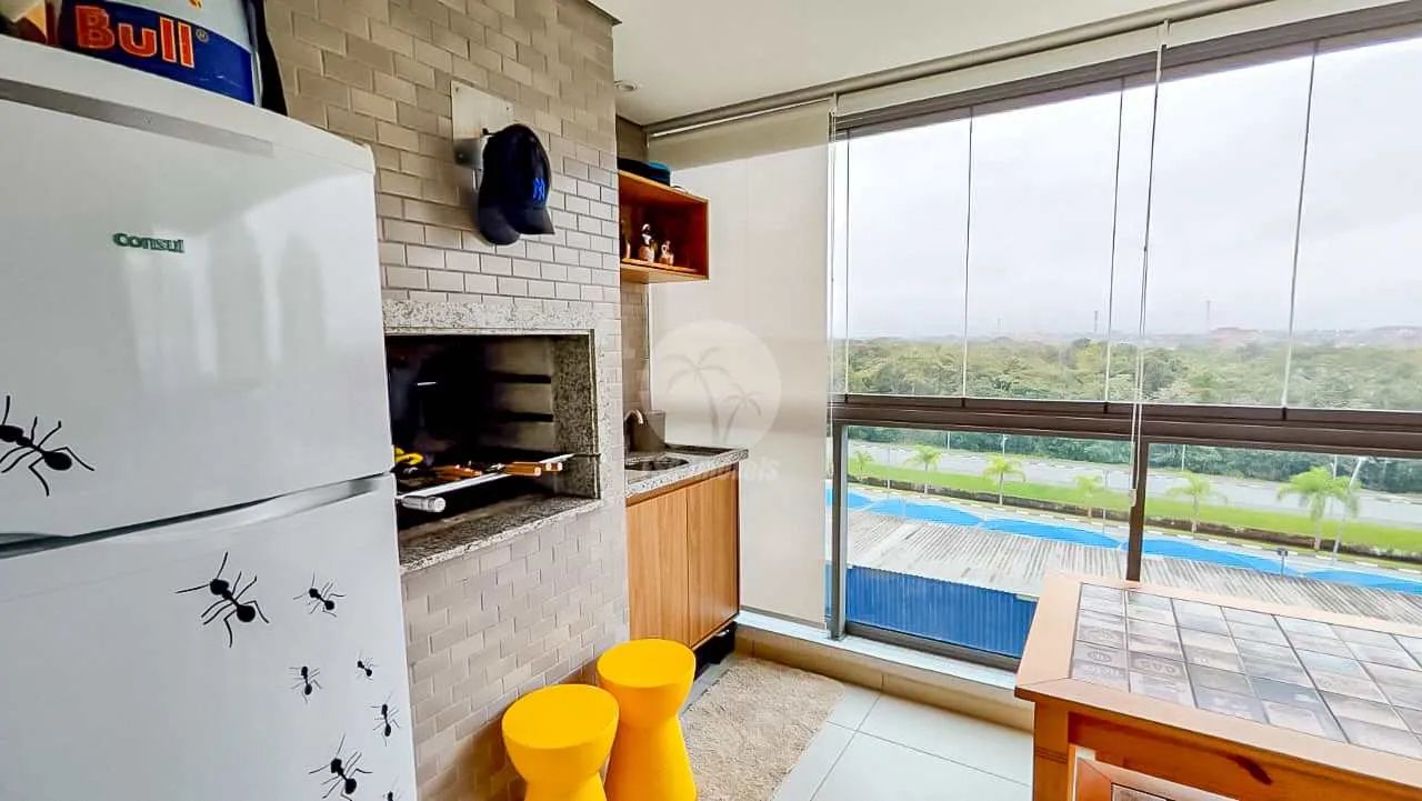 Apartamento 2 dorms com suíte no Tulum Bertioga - Foto 3