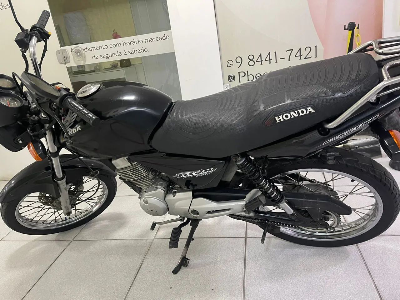 Honda Titan 150 partida elétrica  - Foto 5