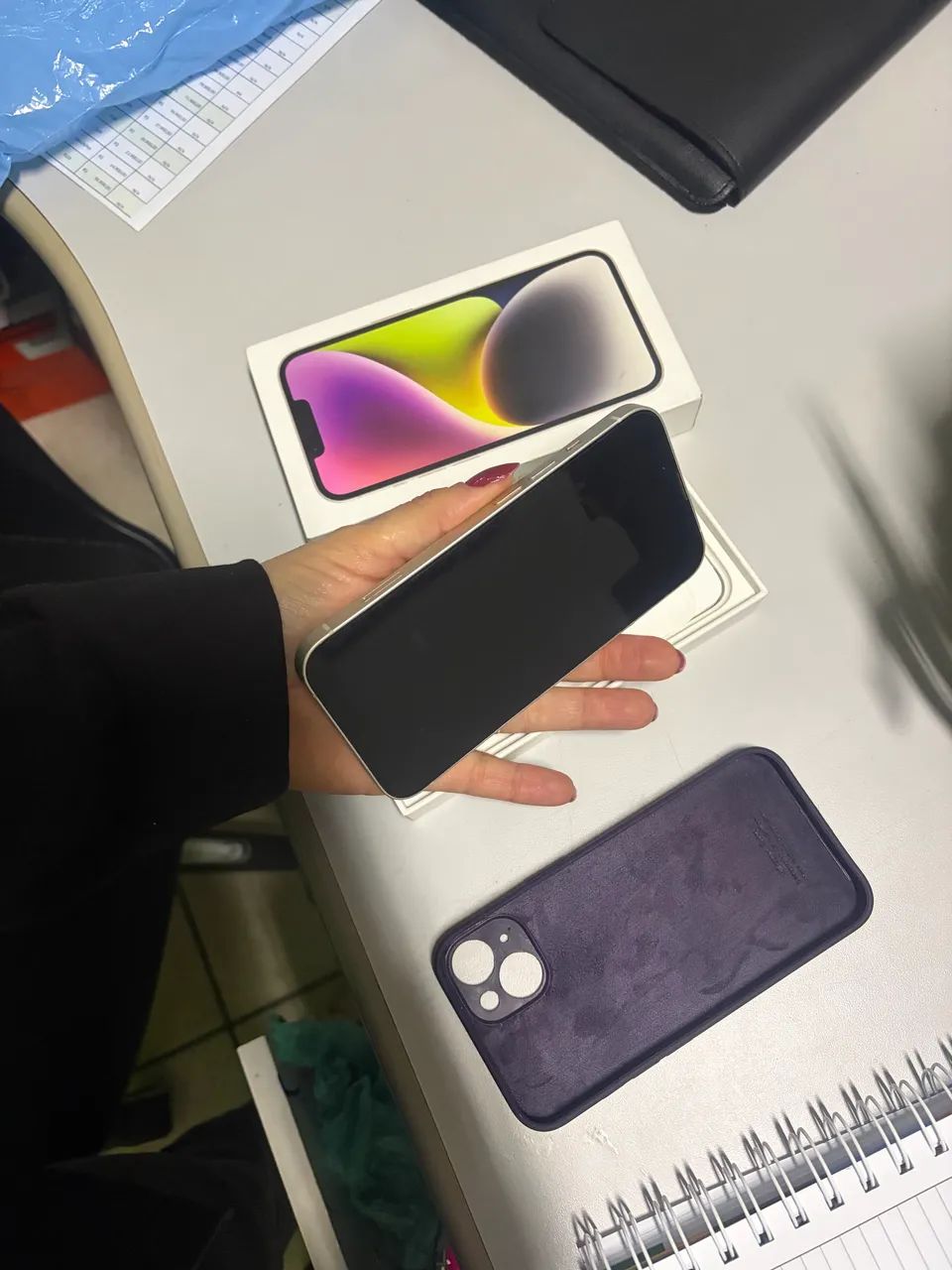 iPhone 14 128GB - BRANCO  - Foto 3