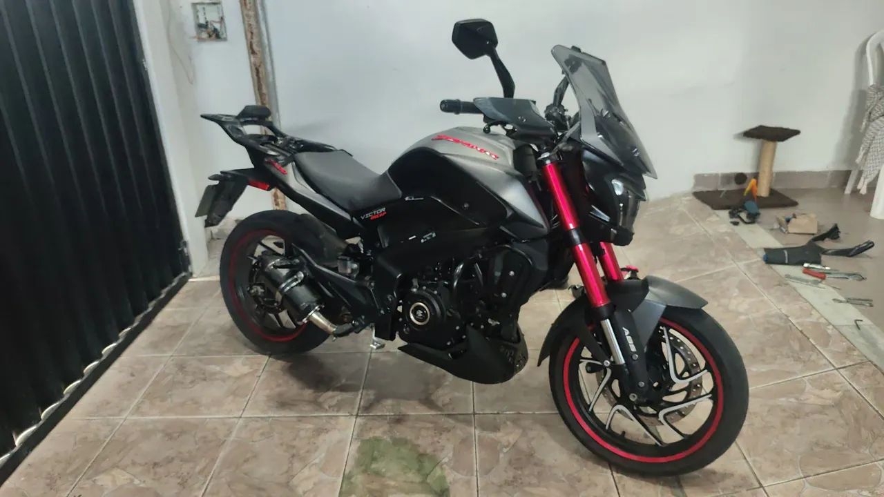 Escapamento para moto dominar 400 - Foto 3