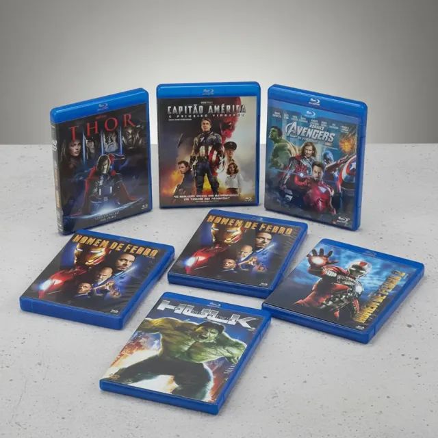 Coleção Universo Marvel Fases 1, 2 E 3 - Foto 2