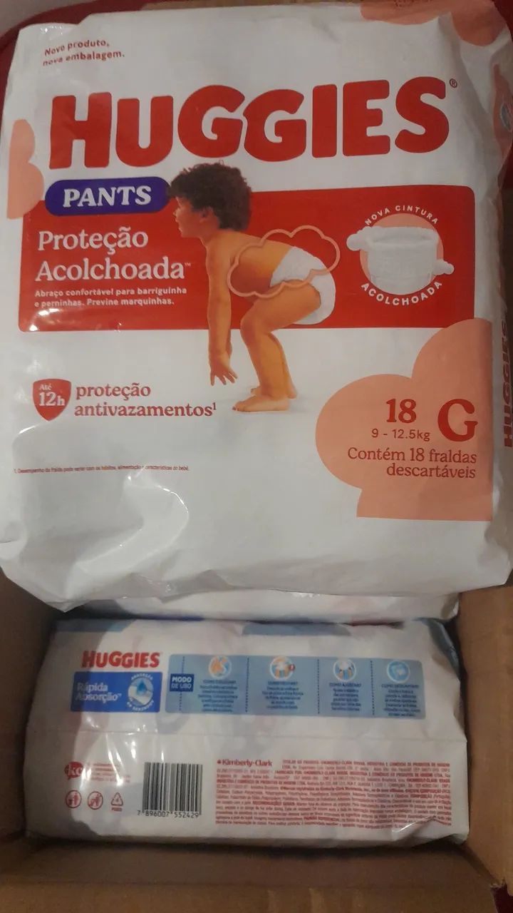 Kits de fraldas Huggies e Mônica  - Foto 5