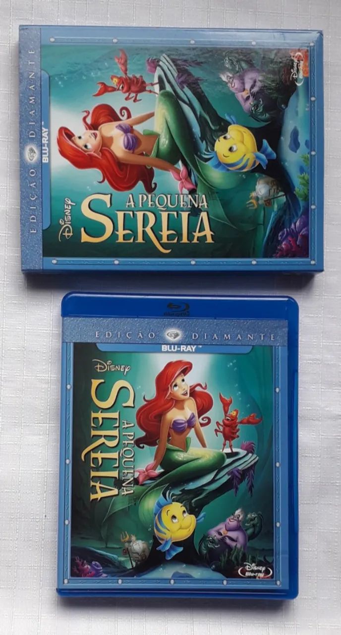 Blu-Ray Trilogia A Pequena Sereia (original) - Foto 3
