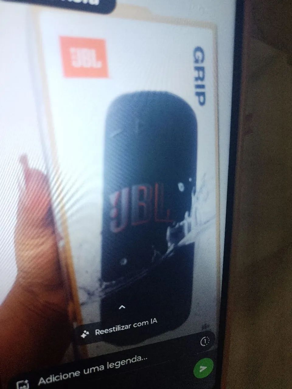 Caixa JBL original 