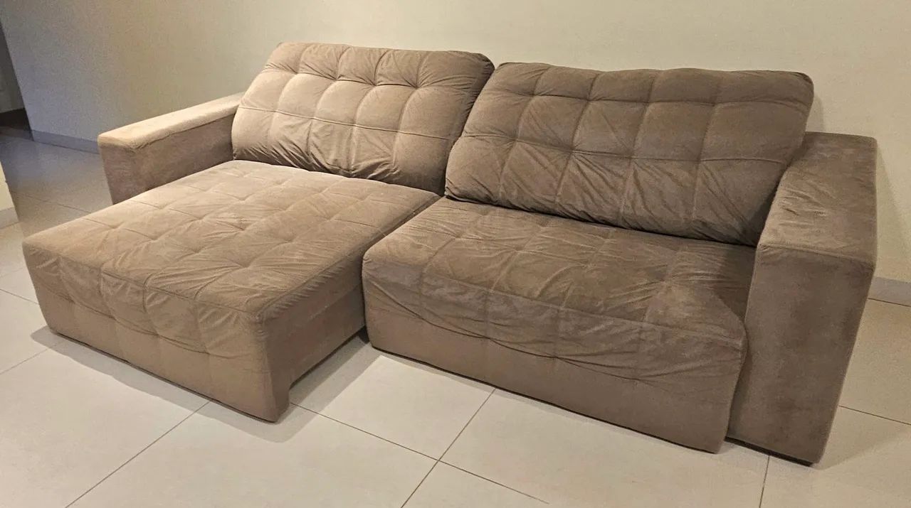 Sofá Retrátil 4 Lugares 