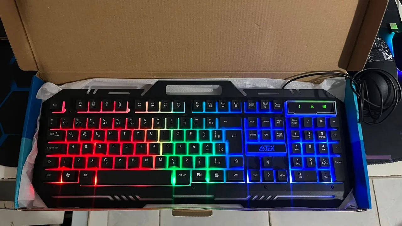 Teclado Gamer AITEK ATE-G107A - Foto 3