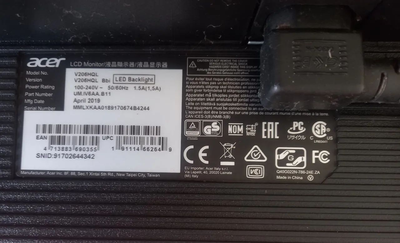MONITOR ACER  - Foto 3