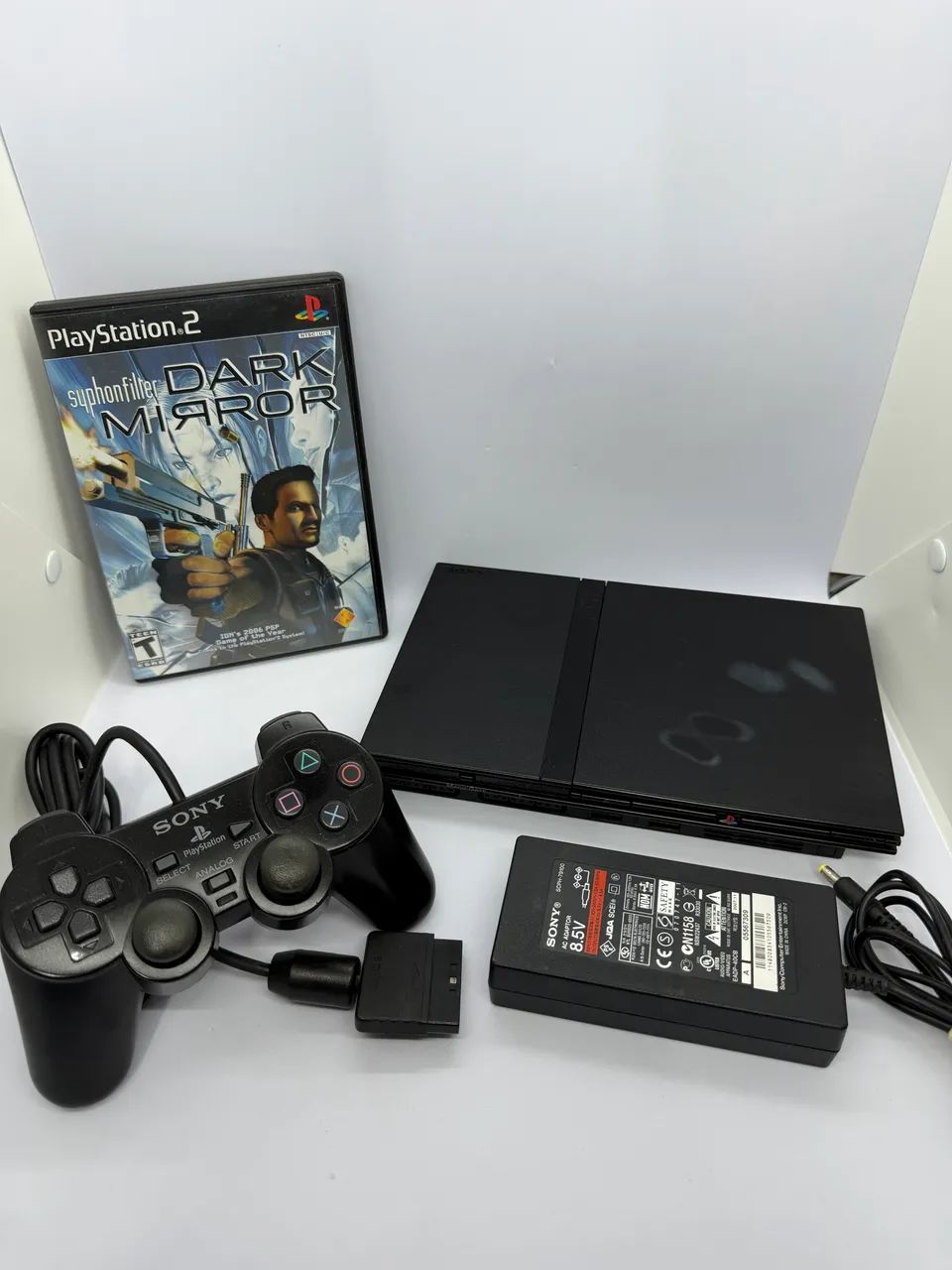 PlayStation 2 Slim PS2 Sony SCPH-77006 Tudo Original