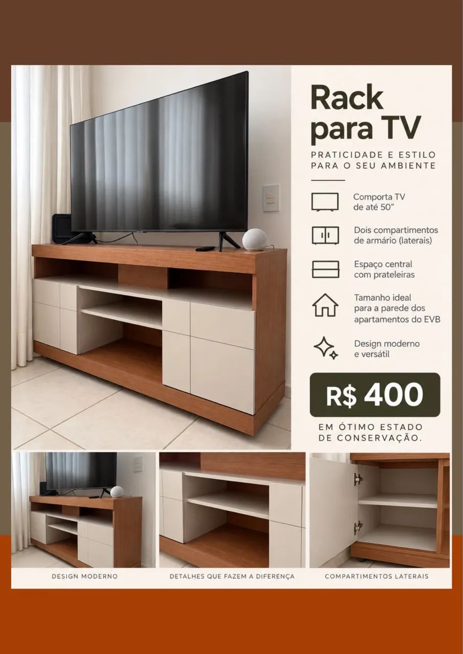 Rack para TV
