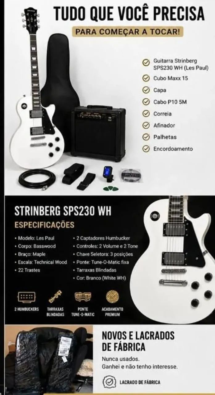 Kit guitarra 