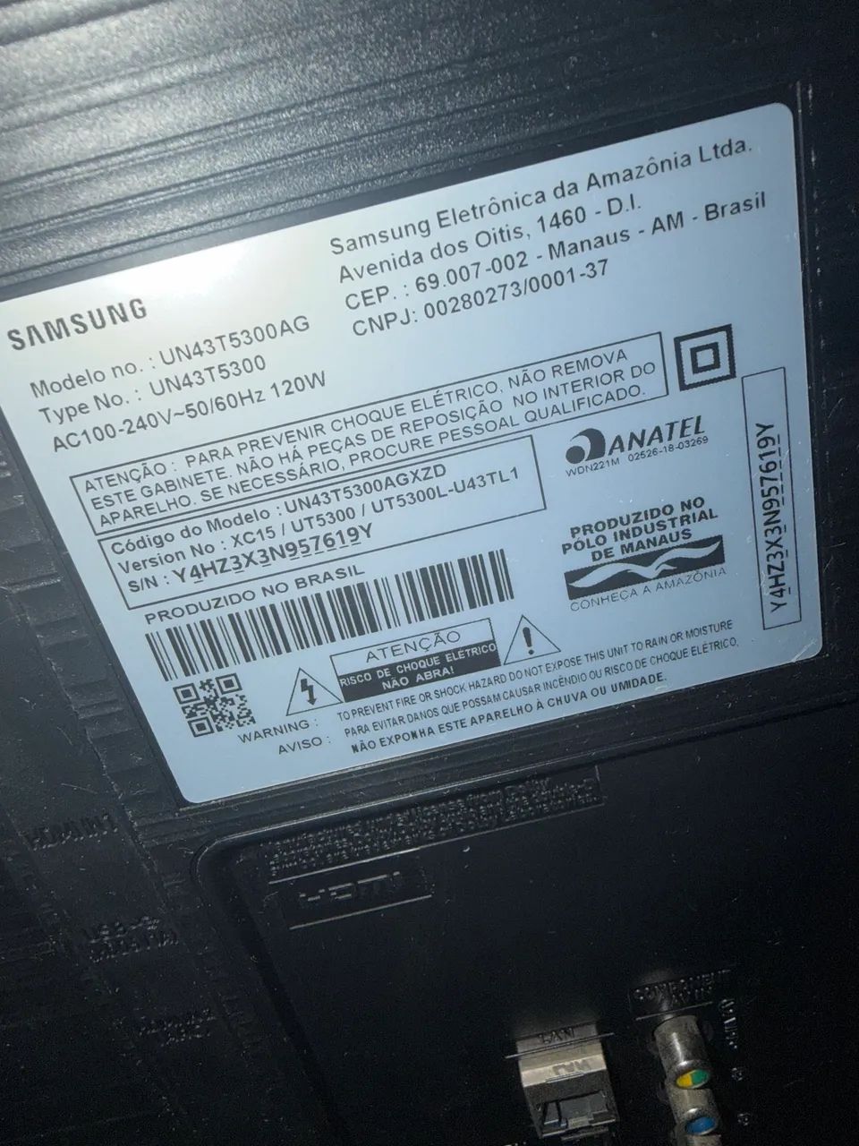 Smart TV Samsung 43 Full HD  UN43T5300AG - Foto 5