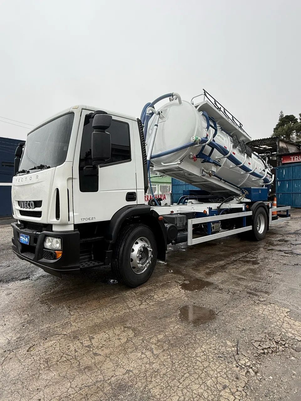 Tector 170e21 tanque zero sem uso hidrovacuo vácuo e Hidrojato  combinado - Foto 2