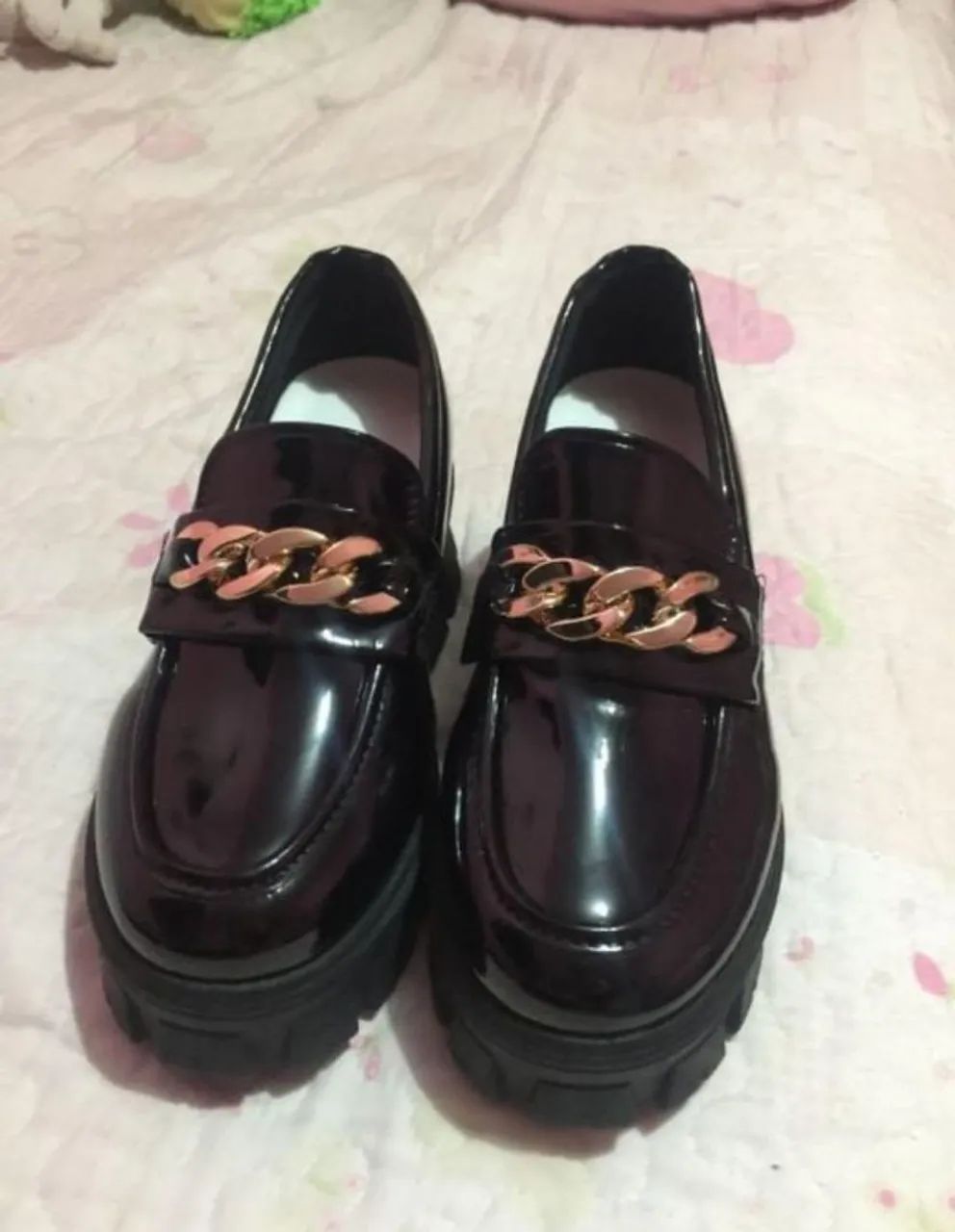 Sapato mocassim boneca NOVO
