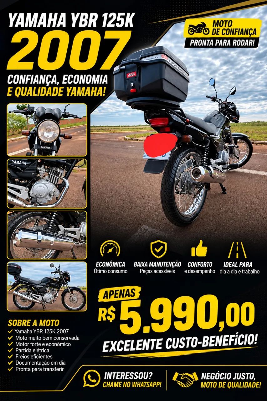 Vende - YAMAHA YBR E 2006