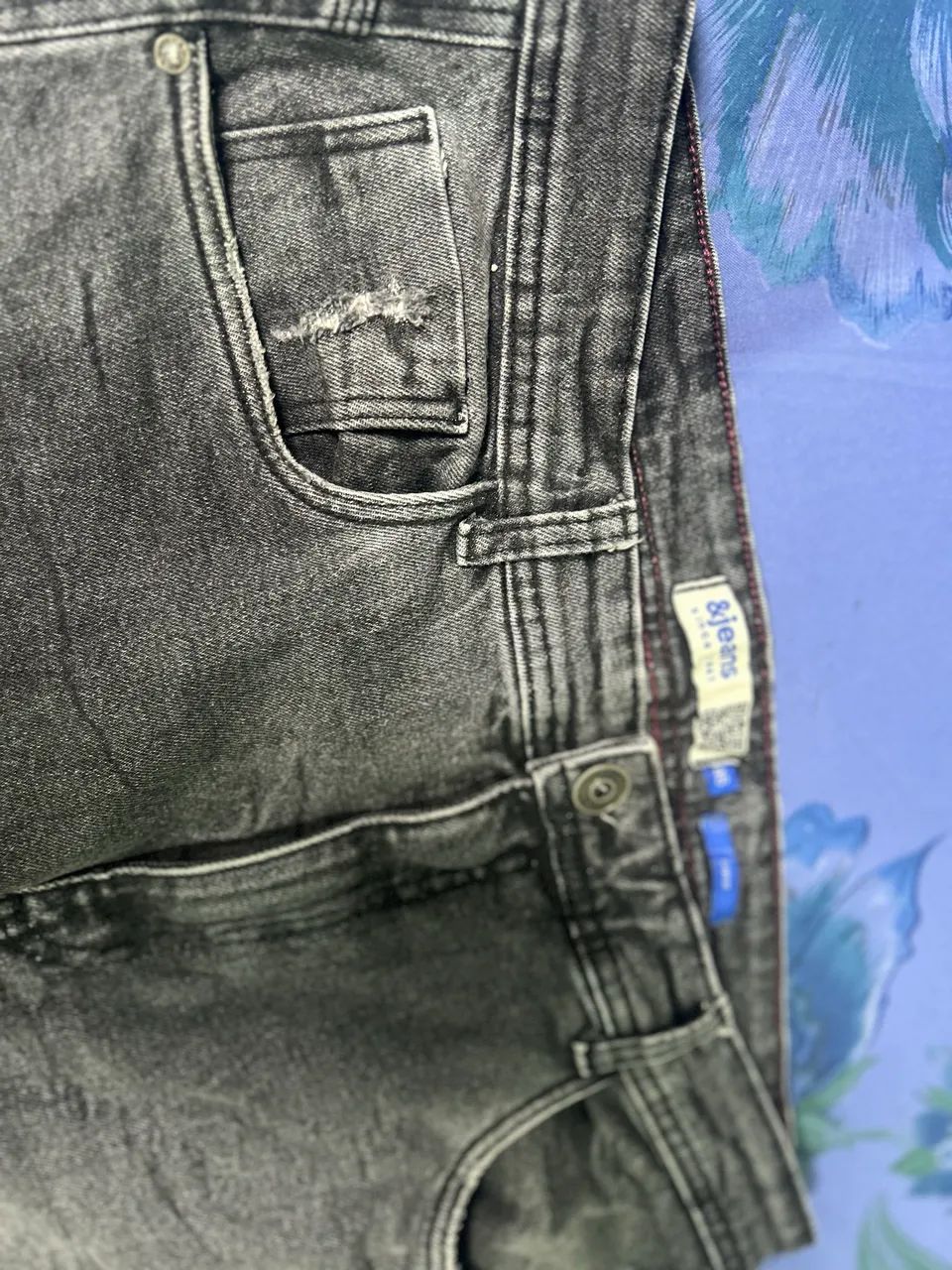 Calça Jeans preta - Foto 2