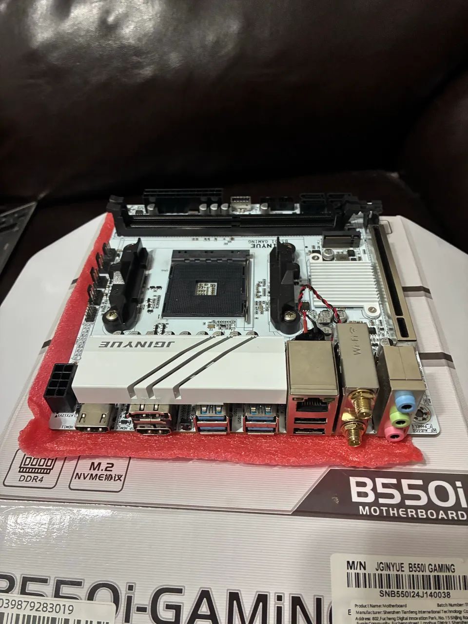 Placa mãe B550i ITX AM4