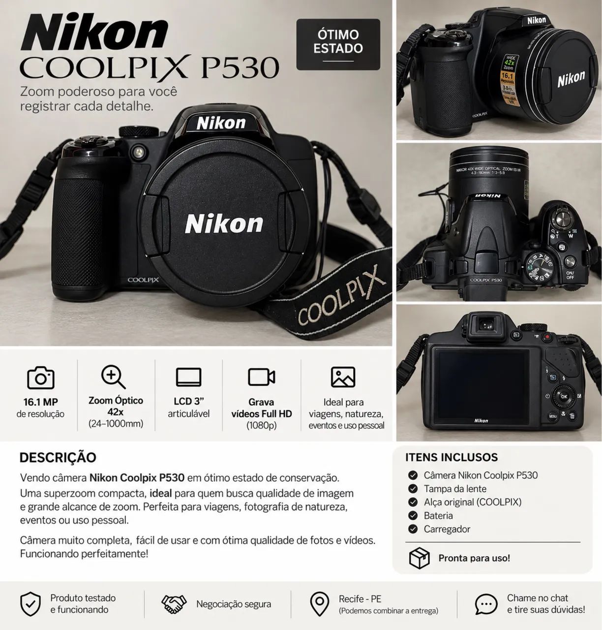 nikon coolpix p530